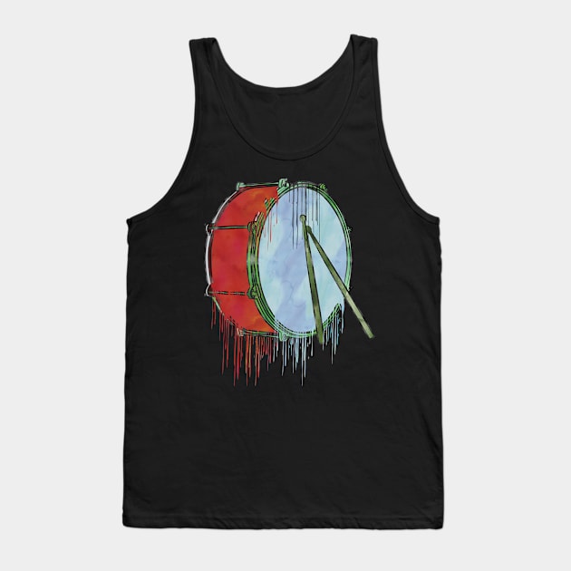 drum ink Tank Top by berwies